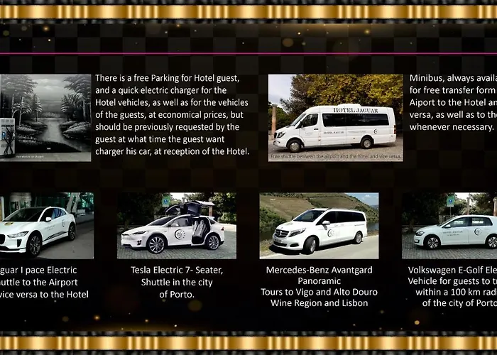 Jaguar - Is Near The Metro Has Free Parking And A Free Shuttle Service Between The Airport And The From 7am To 8pm Oporto