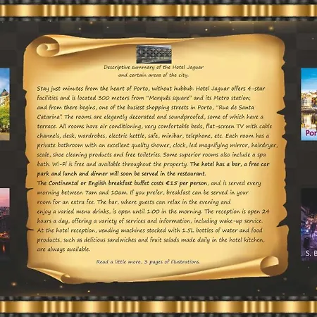 Jaguar - Airport To And Center And Vice-versa Is A Free And Continuous Shuttle Service From 7am To 8pm 4* Porto