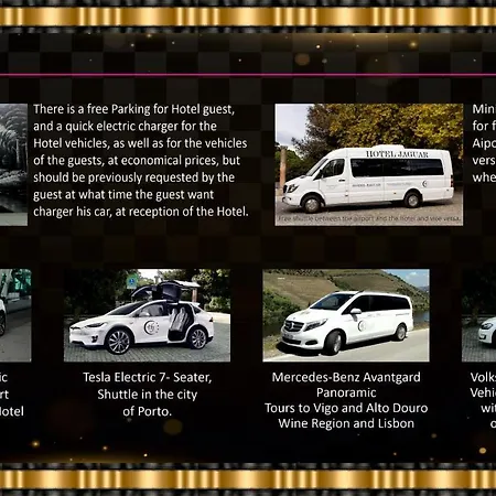 Jaguar - Airport To And Center And Vice-versa Is A Free And Continuous Shuttle Service From 7am To 8pm Porto
